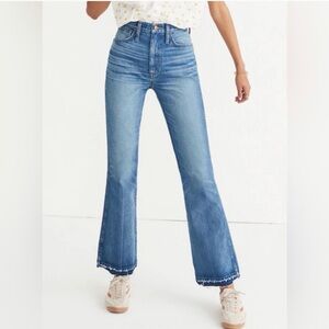 Madewell rigid flare jeans